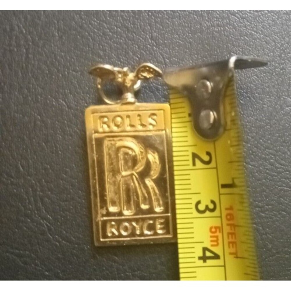 VINTAGE ROLLS ROYCE CHARM DOUBLE R - Picture 10 of 10